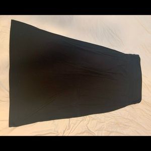 Faded Glory black maxi skirt